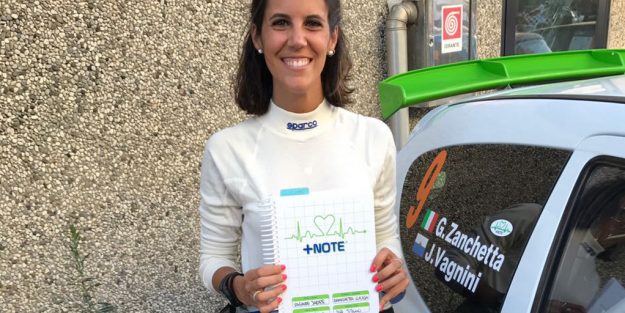 Testimonianza di Giulia Zanchetta sul quaderno note rally per navigatore +Note Testimonianza di Giulia Zanchetta sul quaderno note rally per navigatore +Note