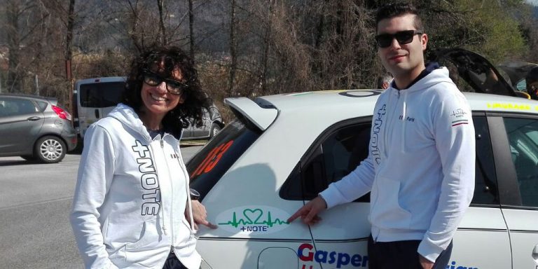 Testimonianza di Sonia Benellini sul quaderno note rally per navigatore +Note