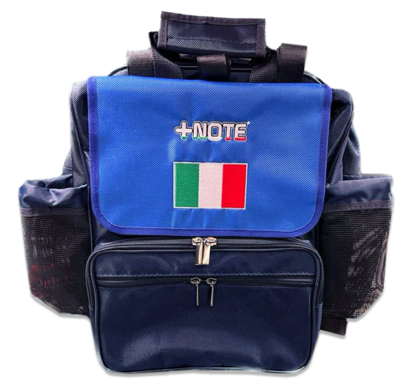 Custom co-driver backpack bag +Note Evo, multicolour