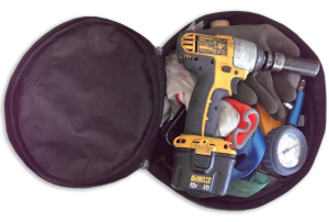 Porta attrezzi ruota di scorta +Note